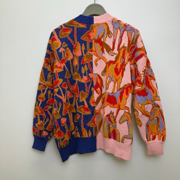 FARM Rio Mixed Mushroom Cardigan ❤️🩹 - Picture 7 of 10